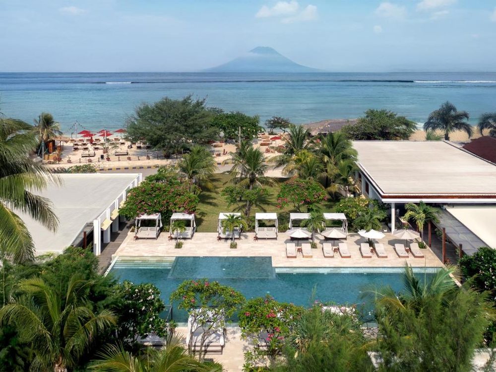 Cocana Resort facing the sea on Gili Trawangan